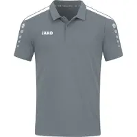 Jako Polo Power pour femmes, Couleur:gris pierre, Taille:42