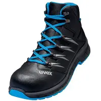 Uvex bottes 2 tendance S2 bleu, noir largeur 12 Gr. 46