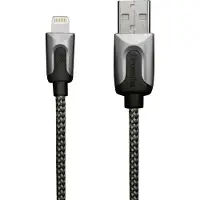 Xtrememac Premium Lightning-Kabel 1m Black