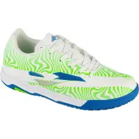 Joma Evolution Jr 2502 IN EVJS2502IN, Chaussures de salle, pour garçons, blanc, taille : 37