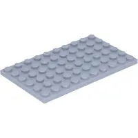 LEGO 25 panneaux de construction, 6x10, gris clair