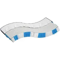 Syfax Matelas à ressorts ensachés dureté moyenne 140x190 cm