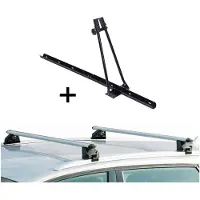 VDP Porte-vélos ORION + porte-rail CRV107A compatible avec BMW X1 (F48) 5 portes à partir de 2015