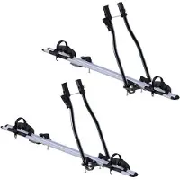 VDP 2x porte-vélos/porte-vélos de toit/porte-vélos SAGITTAR verrouillables