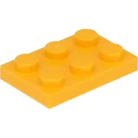 LEGO 2x3 plaques 3021 - 50 pièces orange clair