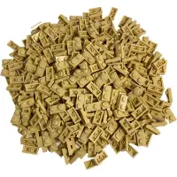 LEGO 1x2 Panneaux de construction Beige clair - 3023 NOUVEAU Quantité 250x