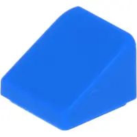 LEGO 1x1 brique inclinée 30° x 1 x 1 x 2/3 54200 - 250 pièces bleu