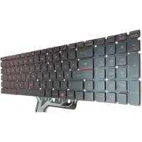 T-ProTek FRANÇAIS - Clavier avec éclairage compatible avec MSI GL63 8RCS-053