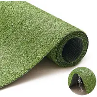 Tapiso Tapis de gazon CANYOO Vert Hauteur : 7mm Balcon Terrasse 100 x 1350