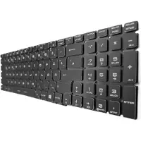 T-ProTek FRANÇAIS - Clavier noir compatible avec MSI GS72 Stealth 6QC-049NL