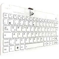 T-ProTek FRANÇAIS - Clavier blanc avec cadre pour Asus Eee PC 1015PX-1D 1015PX-1G