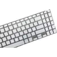 T-ProTek FRANÇAIS - Clavier gris sans cadre compatible Asus VivoBook F512DA-EJ613T