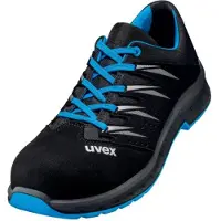 Uvex chaussures basses 2 trend S1 bleu, noir largeur 12 Gr. 50