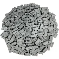 LEGO Briques 2x4 Gris clair - 3001 NOUVEAU Quantité 250x