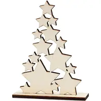 Creativ Company Arbre de Noël en bois