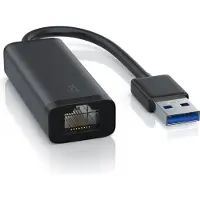 CSL Adaptateur réseau USB 3.0 type A mâle vers RJ-45 Gigabit Ethernet femelle, carte réseau externe