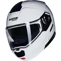 Nolan N90-3 06 Classico 305 Blanc Métal Casque Modulable Taille M