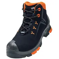 Uvex bottes 2 S3 noir, orange largeur 11 Gr. 39