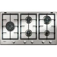 Whirlpool GMAL 9522/IXL Acier inoxydable Intégré 86 cm Gaz 5 zone(s)