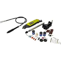 Ryobi Outil rotatif EHT150V 150 W + 115 pièces d'accessoires + mallette (5133000754)