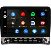 AWESAFE Autoradio avec caméra de recul pour VW T5 Multivan Transporter 2008-2015, sans fil, compatible CarPlay et Android Auto, GPS, 2+64 Go, écran 10,1 pouces, DSP