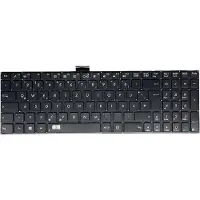 T-ProTek FRANÇAIS - Clavier noir sans cadre compatible avec ASUS R513VL, R513W