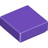 LEGO 250 pièces , pièce c. 3070 en violet foncé