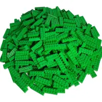 LEGO Briques 2x6 Vert clair - 2456 NOUVEAU ! Quantité 50x