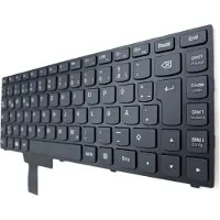 T-ProTek FRANÇAIS Clavier noir avec cadre noir pour Lenovo Yoga 13 MAM4DGE