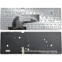 T-ProTek Clavier FRANÇAIS Noir Sans cadre avec éclairage pour HP ProBook 440 G0 J9J19PA