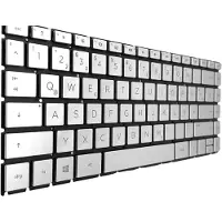 T-ProTek FR -Noir Cadre du clavier , éclairage compatible avec HP 14-ck0106ng (6QG45EA)