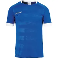 Uhlsport Division Ii Short Sleeve T-shirt Bleu 6-7 Years Enfants