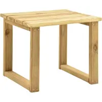 Syfax Table de transat 30x30x26 cm Bois de pin imprégné