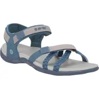 Hi-tec - Sandales pour femmes "Anselia" FS10666 (40,5 EU) (Gris/argent)