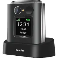 Beafon Fold10 5,59 cm (2.2") 95 g Noir, Argent Téléphone pour seniors