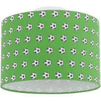 Globo Plafonnier design football, vert, 30 cm, LEMMI