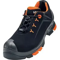 Uvex chaussures basses 2 S3 noir, orange largeur 11 Gr. 40