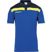 Uhlsport Offense 23 Polo Enfants - Royal / Marine / Lime