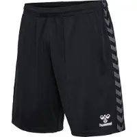 Hummel Pantalon de sport 'Authentic' gris / noir / blanc