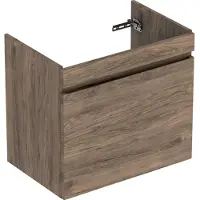 Geberit Renova Plan armoire sous lavabo, avec un tiroir et un tiroir intérieur, 68,2x60,6x44,6cm, 501.908.JR.1