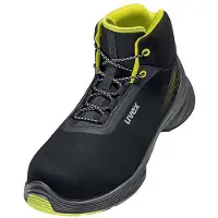 Uvex bottes 1 G2 S2 noir, jaune largeur 11 taille 38