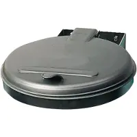 VAR Collecteur de déchets L400xP510mm 120l couvercle argent (KS)