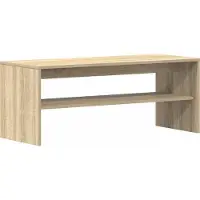 Syfax Meuble TV Chêne sonoma 100 x 40 x 40 cm Aggloméré