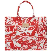 s.Oliver sac shopper sac à épaule Shopper Orange multicolore