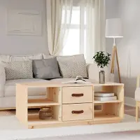 Prolenta Maison Exclusive - Table basse 100x50x41 cm en bois massif de pin