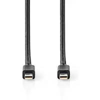 Nedis Câble mini DisplayPort | DisplayPort 1.4 | Mini DisplayPort Hane | Mini DisplayPort Hane | 48 Gbps | Nickelplaterad | 2.00 m | Rond | PVC | Svart | Blister