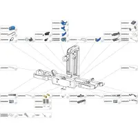 Xlc Rail profilé en aluminium 4 droite / côté voiture Almada WorkE Dessin 20