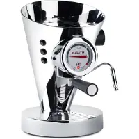 Bugatti DIVA Cromo Machine à espresso, appareil à portions, chauffe-tasses, mousseur à lait