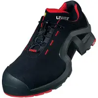 Uvex 1 support Chaussures basses S3 noir, rouge largeur 12 Gr. 51
