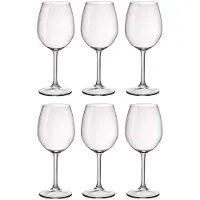 Bormioli Rocco Verres à vin Riserva 370 ml - 6 pièces